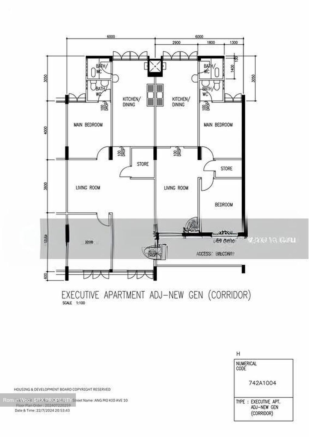 Blk 444 Ang Mo Kio Avenue 10 (Ang Mo Kio), HDB Executive #575736141